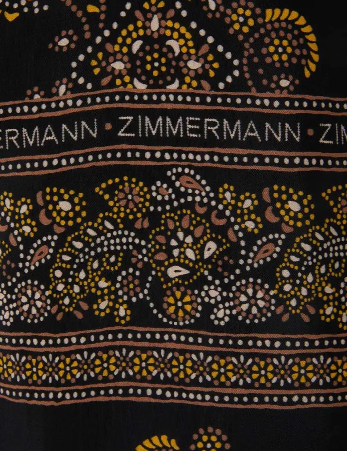 Women Dresses Zimmermann Utility Short Dress Utility Dot Black