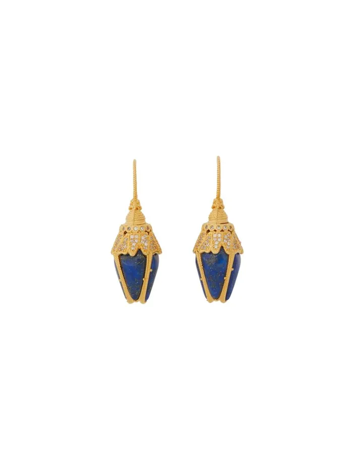 Women Earrings Zimmermann Zimmermann Bloom Teardrops Goldlapis