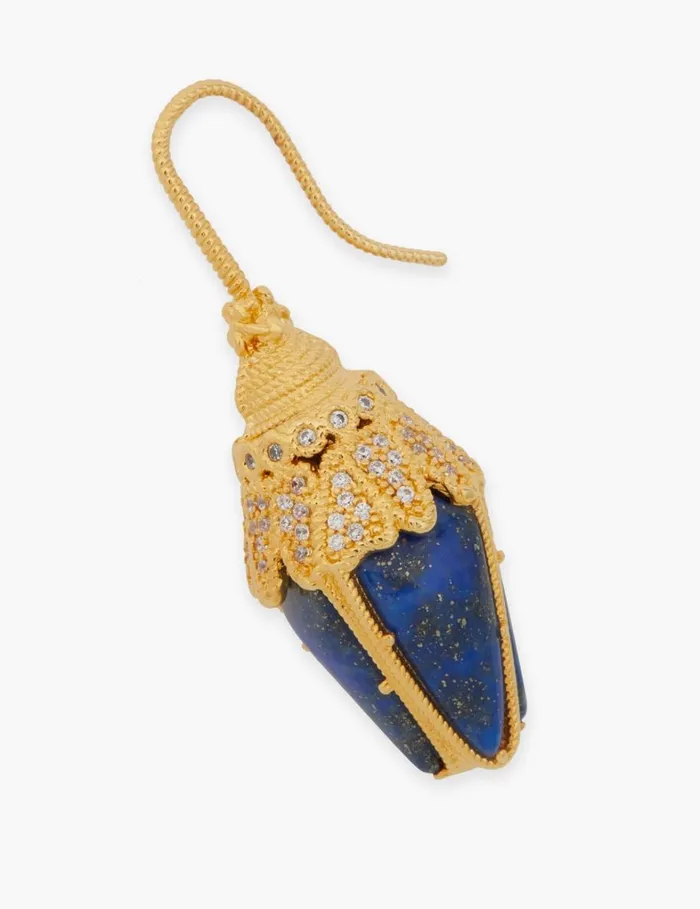 Women Earrings Zimmermann Zimmermann Bloom Teardrops Goldlapis