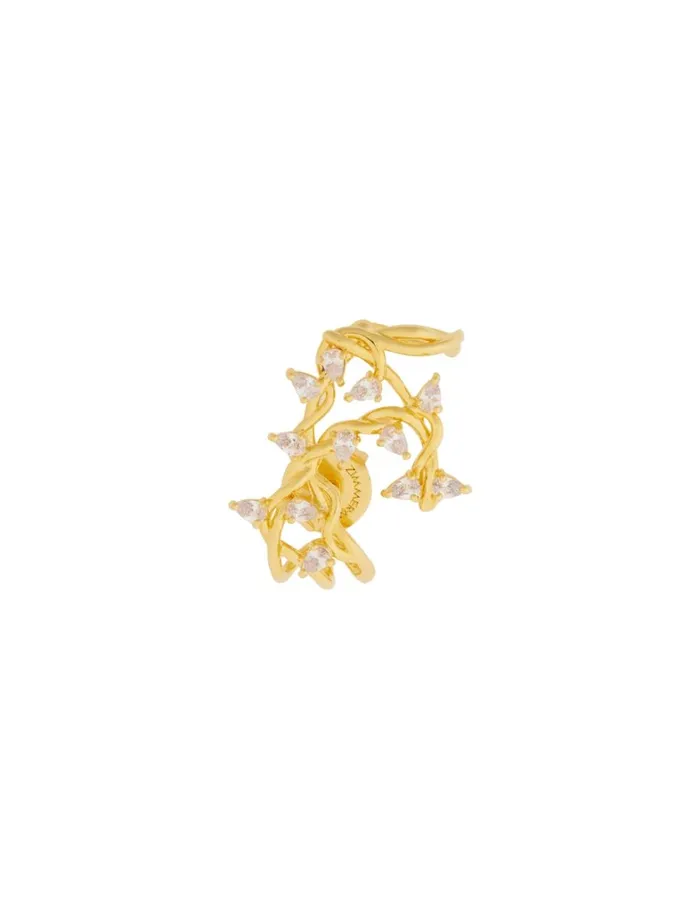 Women Earrings Zimmermann Zimmermann Radiant Ear Crawler Gold