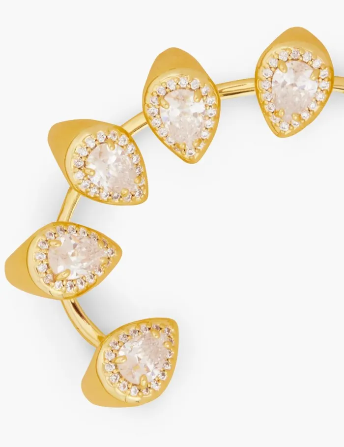 Women Earrings Zimmermann Zimmermann Radiant Ear Cuff Gold