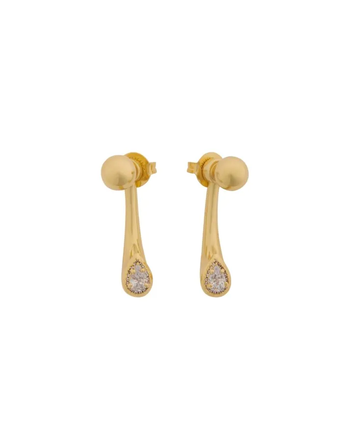 Women Earrings Zimmermann Zimmermann Radiant Ear Jacket Gold