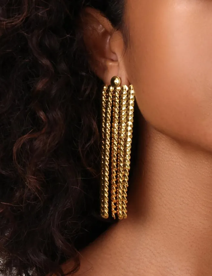 Women Earrings Zimmermann Zimmermann Swing Chandeliers Gold