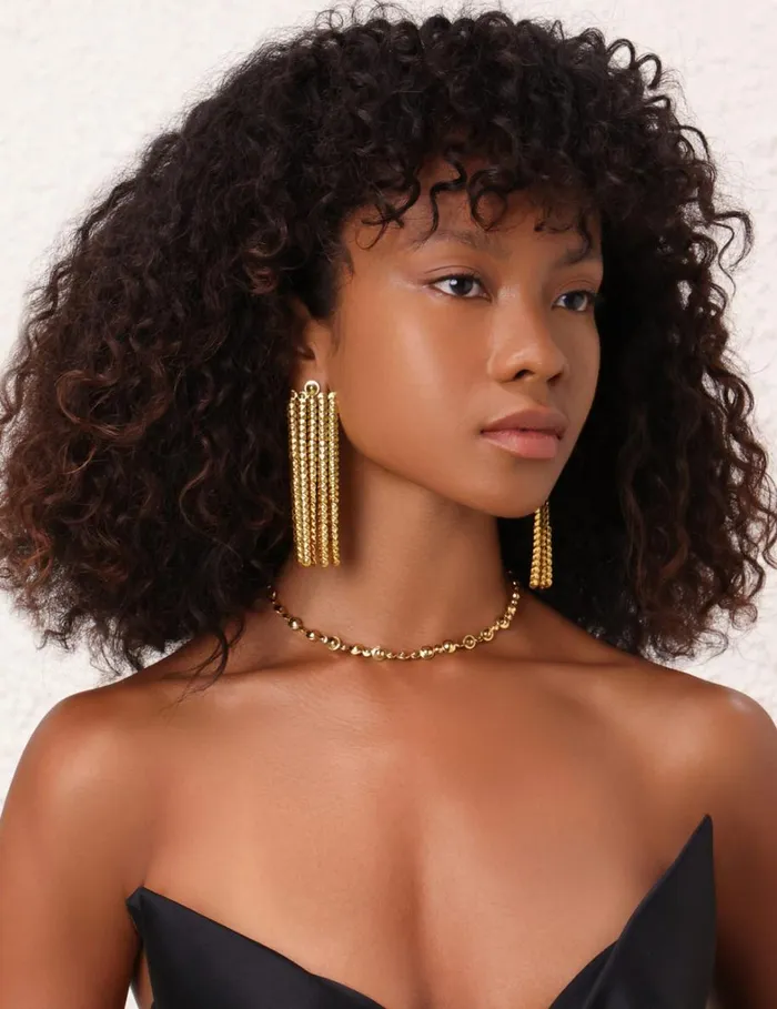 Women Earrings Zimmermann Zimmermann Swing Chandeliers Gold