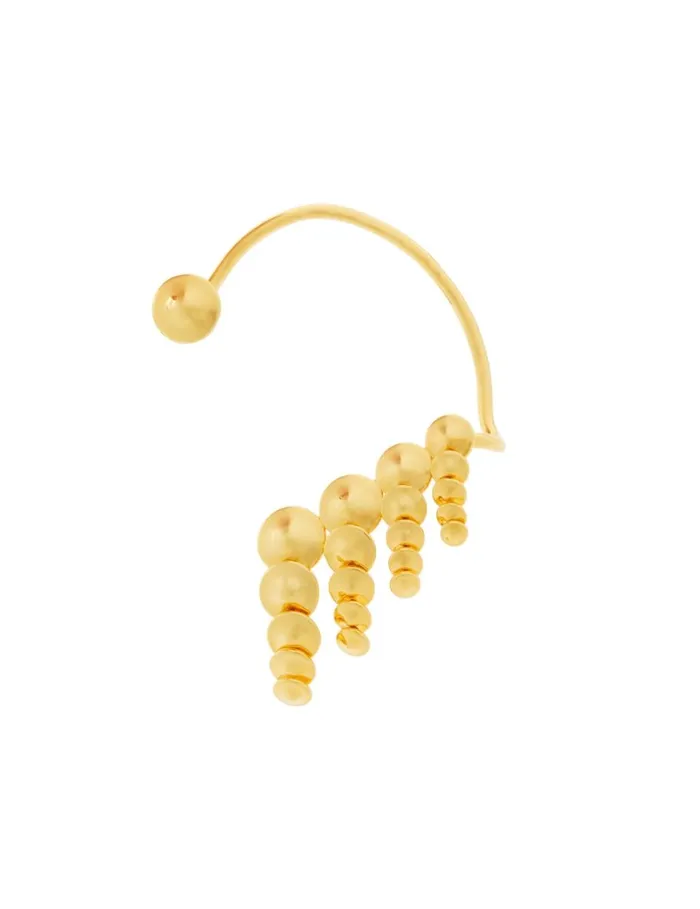Women Earrings Zimmermann Zimmermann Swing Ear Cuff Gold