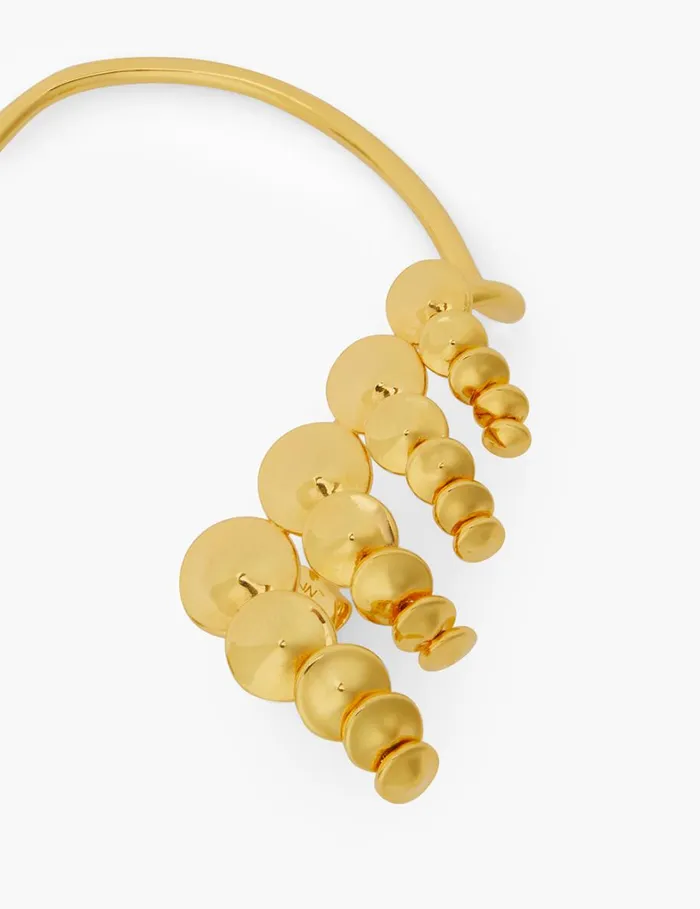 Women Earrings Zimmermann Zimmermann Swing Ear Cuff Gold