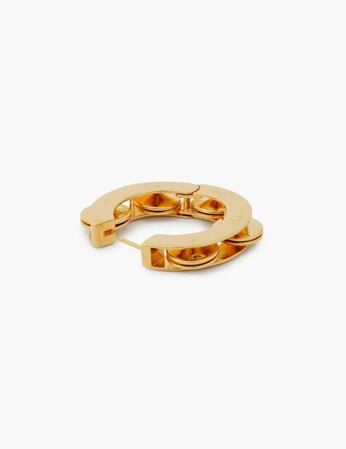 Women Earrings Zimmermann Zimmermann Swing Large Hoops Gold