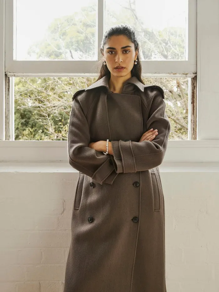 Women Elmore Coat Graphite The UNDONE Jackets