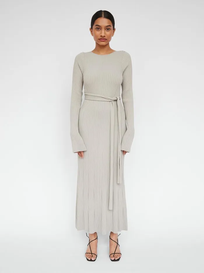 Women Emerson Rib Dress Artichoke The UNDONE Dresses