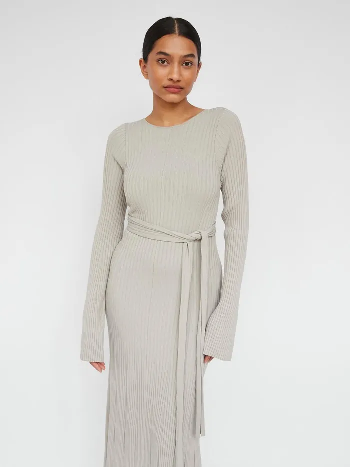 Women Emerson Rib Dress Artichoke The UNDONE Dresses