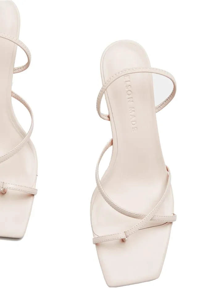 Women Fleur Midi Crema The UNDONE Heels