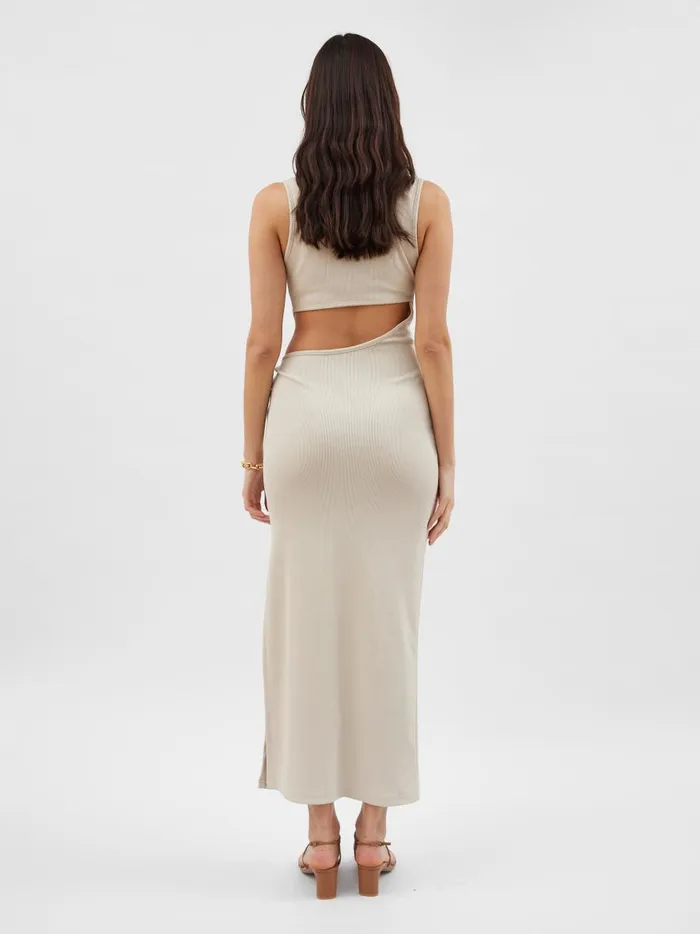 Women Folia Float Buckle Tank Dress Putty The UNDONE Dresses