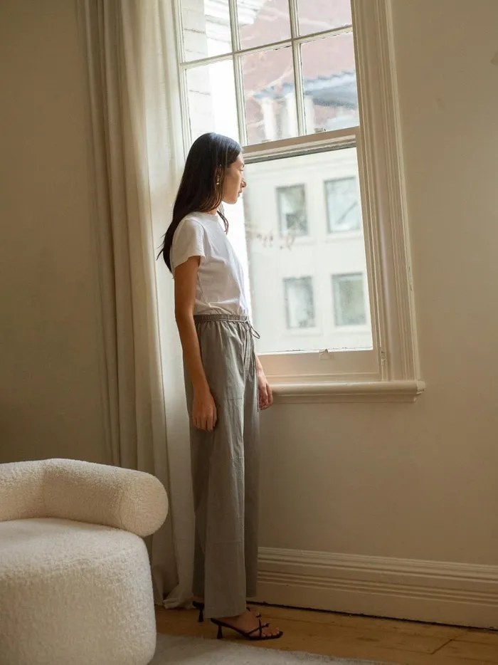 Women Goldie Pant Eucalyptus The UNDONE Pants Women Goldie Pant Eucalyptus The UNDONE Pants