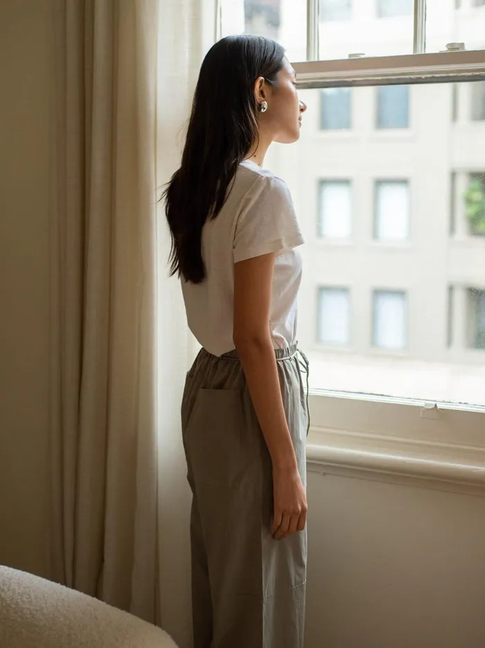 Women Goldie Pant Eucalyptus The UNDONE Pants Women Goldie Pant Eucalyptus The UNDONE Pants