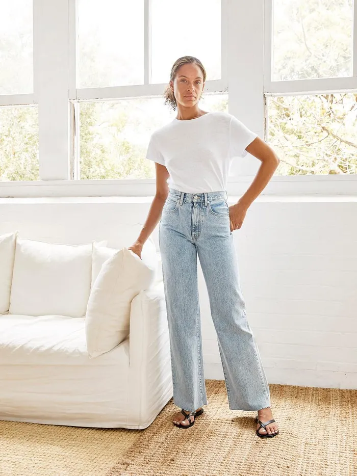Women Grace High Rise Wide Leg Jean Time To Go The UNDONE Denim