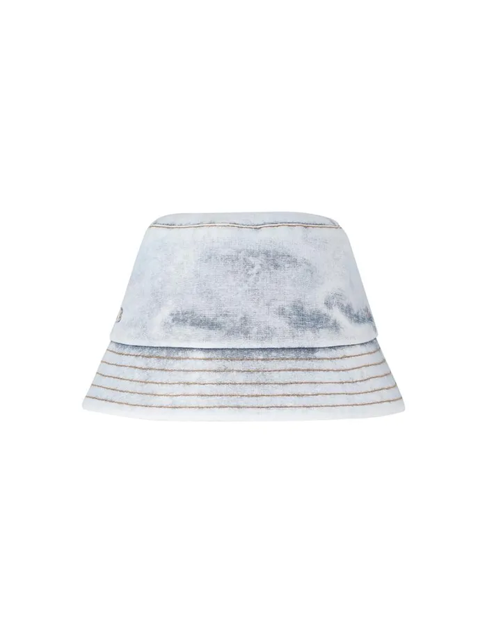 Women Hats Zimmermann Denim Bucket Hat Denim
