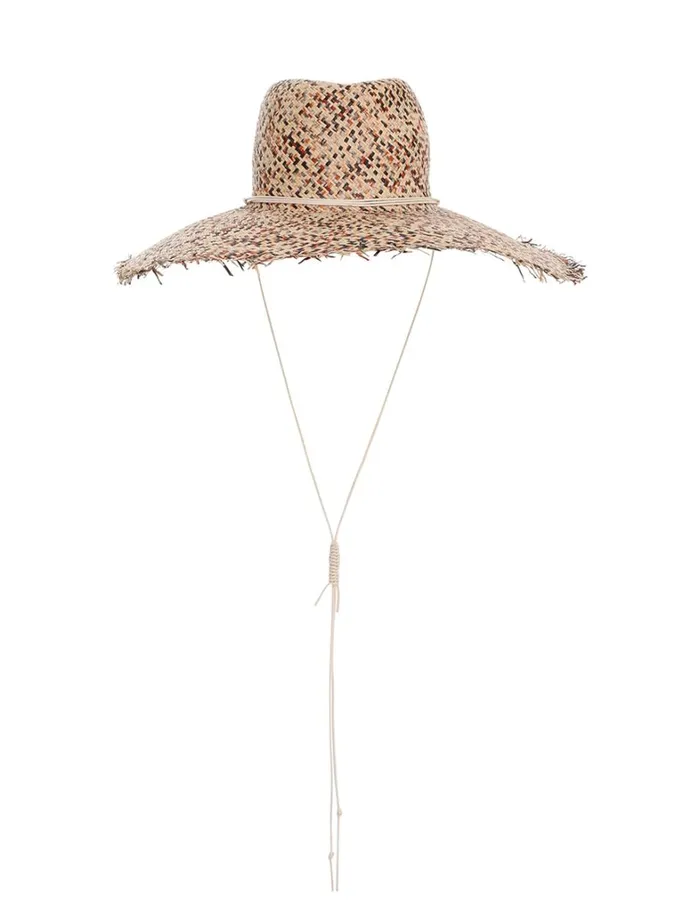 Women Hats Zimmermann Multi Tone Straw Fedora Multi