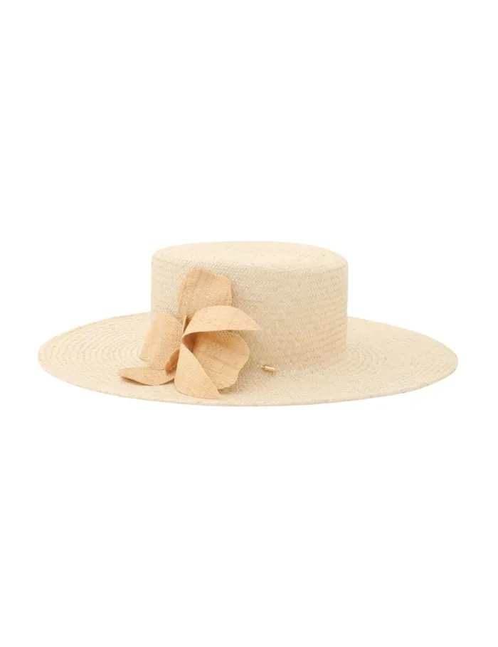 Women Hats Zimmermann Orchid Boater Natural