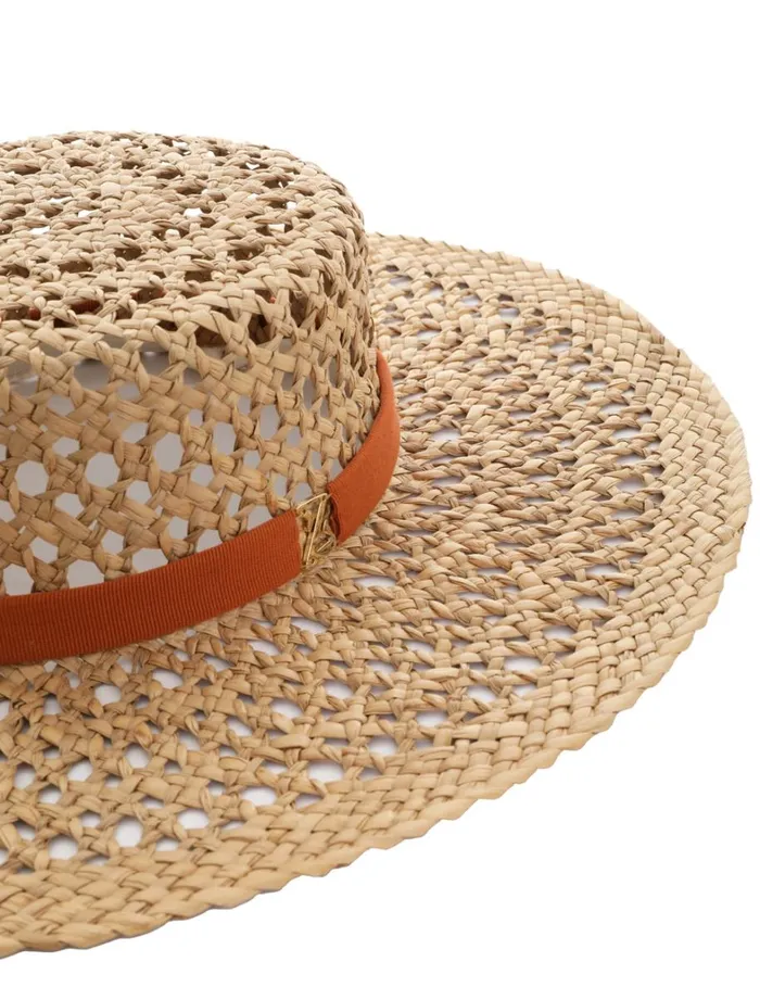 Women Hats Zimmermann Straw Boater Natural