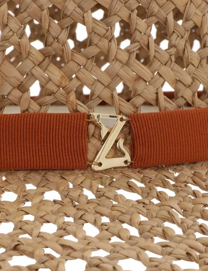 Women Hats Zimmermann Straw Boater Natural