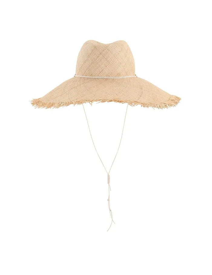 Women Hats Zimmermann Wide Brim Sunhat Natural