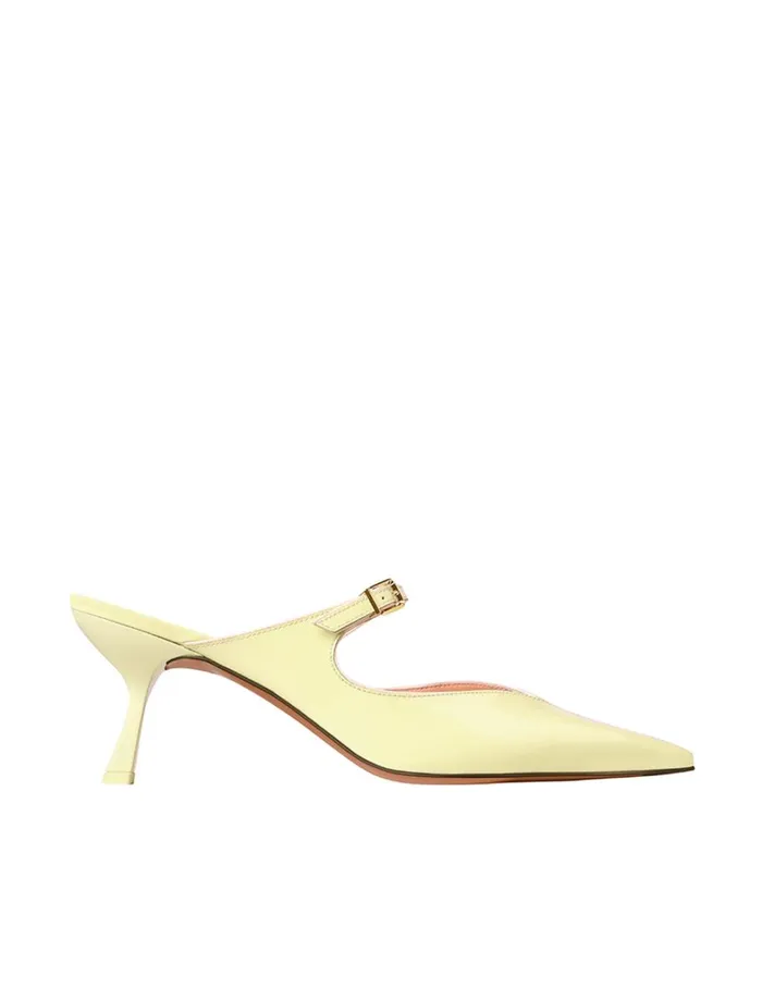 Women Heels Zimmermann Zimmermann Aura Mule 65 Lemondrop