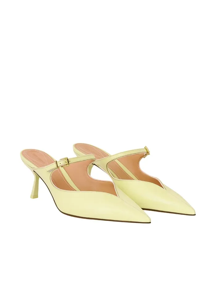 Women Heels Zimmermann Zimmermann Aura Mule 65 Lemondrop