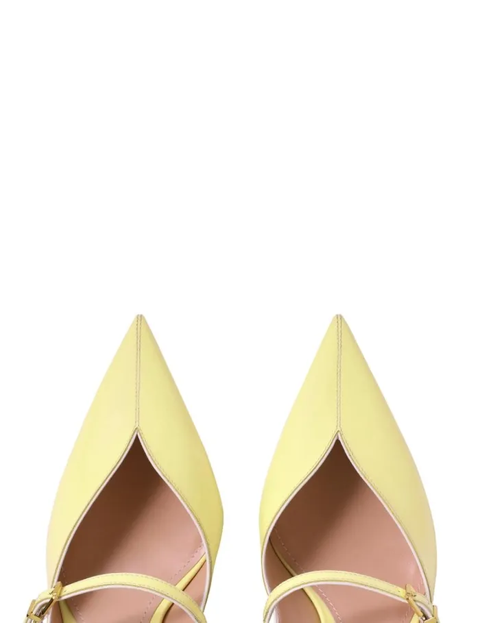 Women Heels Zimmermann Zimmermann Aura Mule 65 Lemondrop