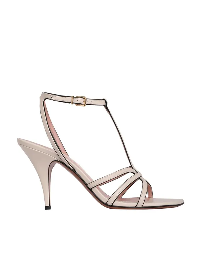 Women Heels Zimmermann Zimmermann Aura Sandal 85 Macadamia