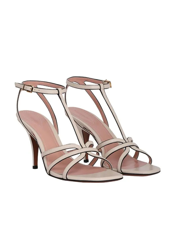 Women Heels Zimmermann Zimmermann Aura Sandal 85 Macadamia