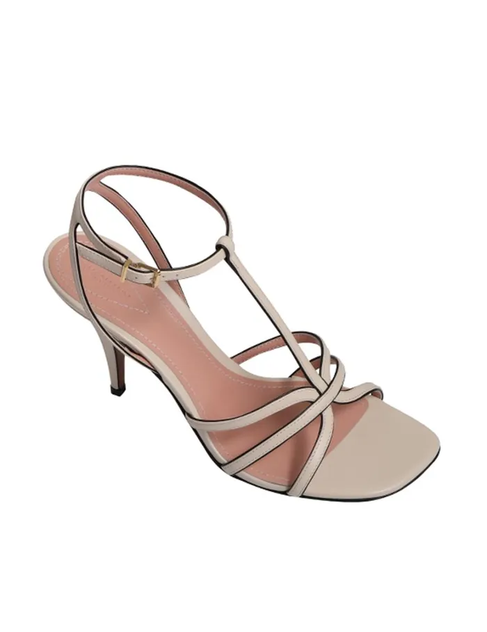 Women Heels Zimmermann Zimmermann Aura Sandal 85 Macadamia