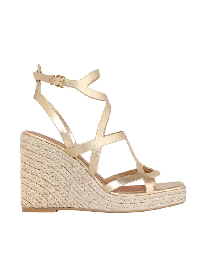 Women Heels Zimmermann Zimmermann Bay Espadrilles 110 Gold