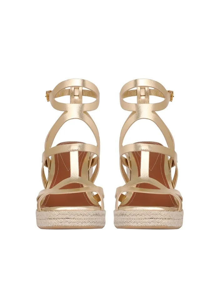 Women Heels Zimmermann Zimmermann Bay Espadrilles 110 Gold