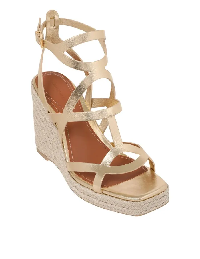 Women Heels Zimmermann Zimmermann Bay Espadrilles 110 Gold