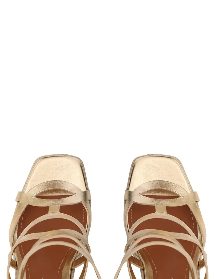 Women Heels Zimmermann Zimmermann Bay Espadrilles 110 Gold