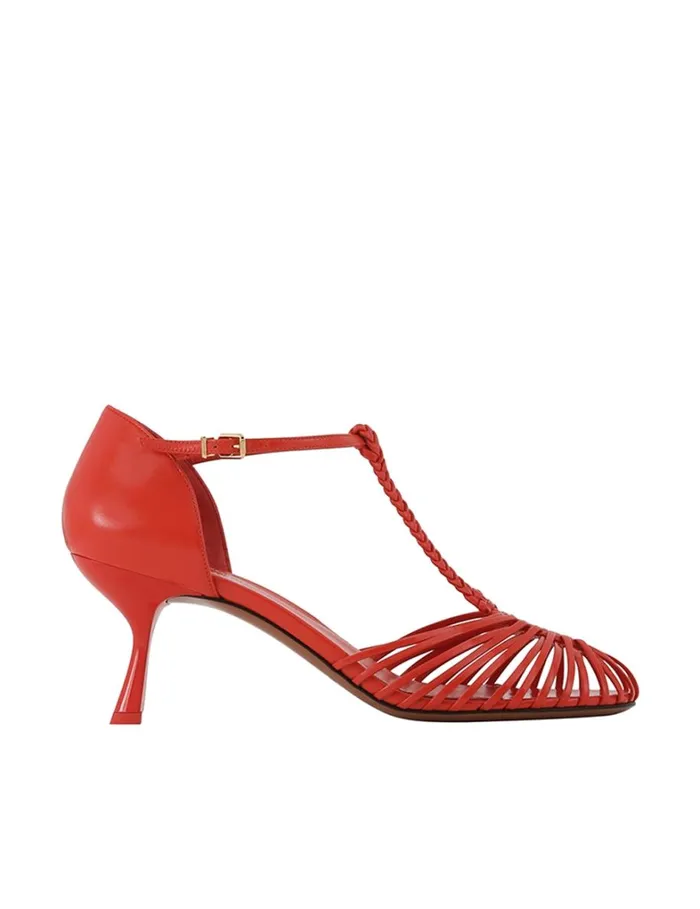 Women Heels Zimmermann Zimmermann Celesta Pump 65 Tomato