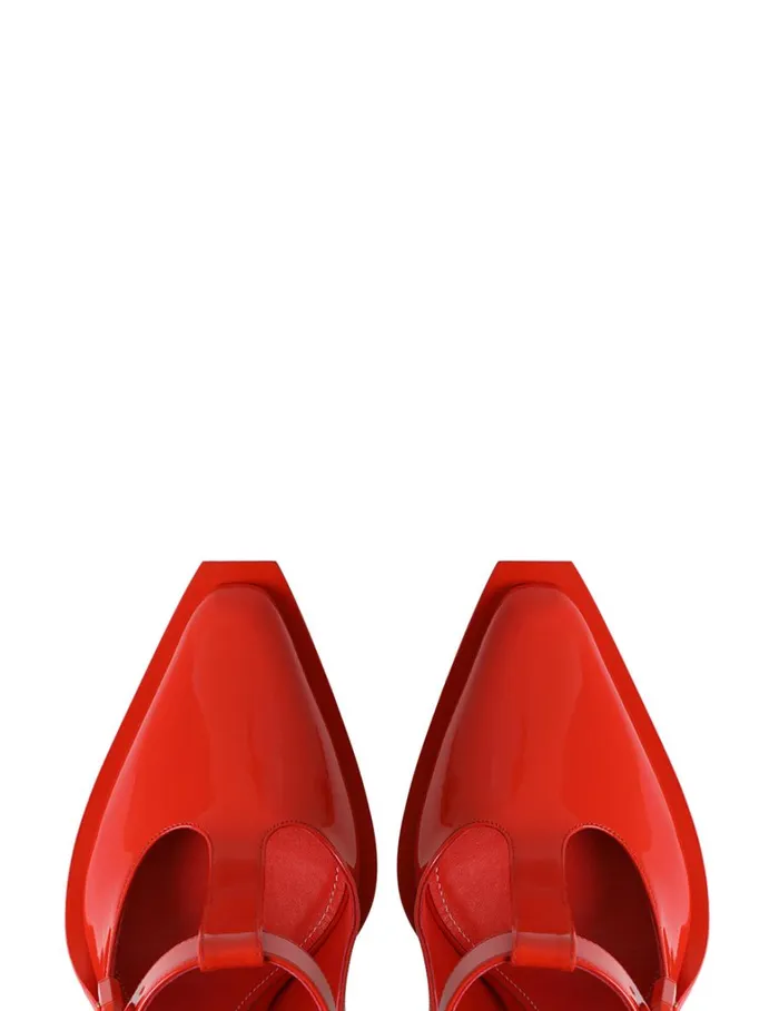 Women Heels Zimmermann Zimmermann Drew Pump 95 Tomato
