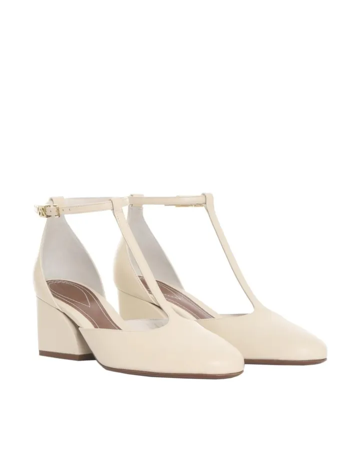 Women Heels Zimmermann Zimmermann Farrow Pumps 55 Cream