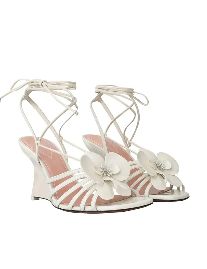 Women Heels Zimmermann Zimmermann Orchid Wedge 85 Macadamia