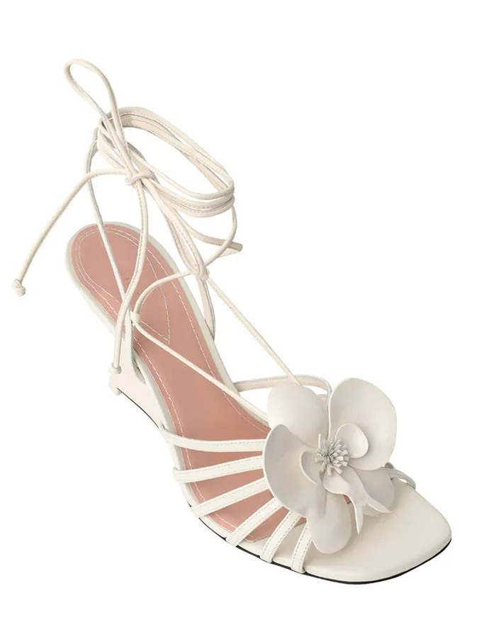 Women Heels Zimmermann Zimmermann Orchid Wedge 85 Macadamia