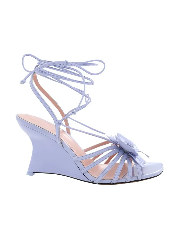 Women Heels Zimmermann Zimmermann Orchid Wedge 85 Periwinkle
