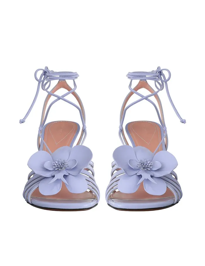 Women Heels Zimmermann Zimmermann Orchid Wedge 85 Periwinkle