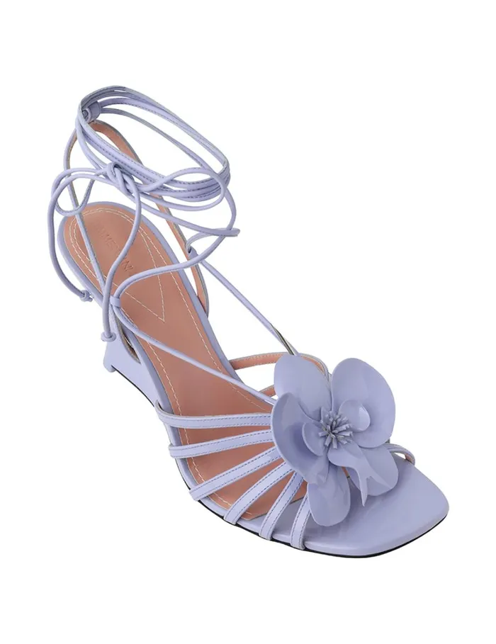Women Heels Zimmermann Zimmermann Orchid Wedge 85 Periwinkle