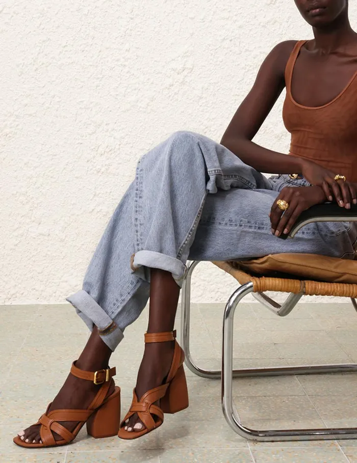 Women Heels Zimmermann Zimmermann Prisma Sandal 85 Avalon