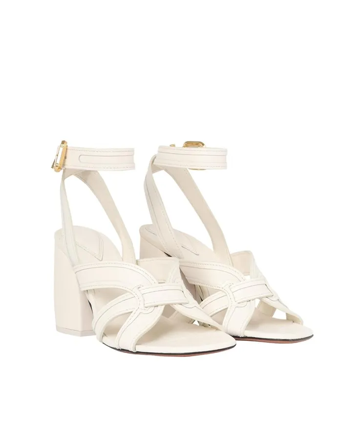 Women Heels Zimmermann Zimmermann Prisma Sandal 85 Macadamia
