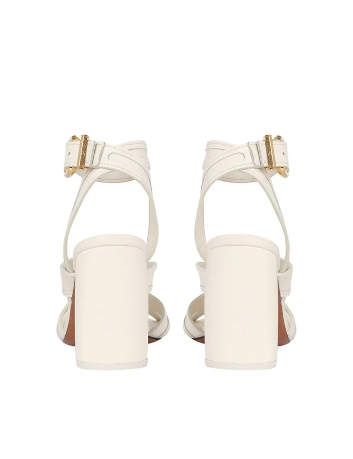 Women Heels Zimmermann Zimmermann Prisma Sandal 85 Macadamia