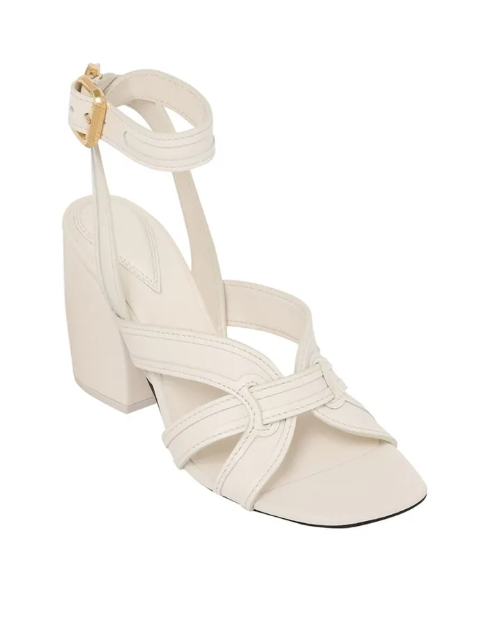 Women Heels Zimmermann Zimmermann Prisma Sandal 85 Macadamia
