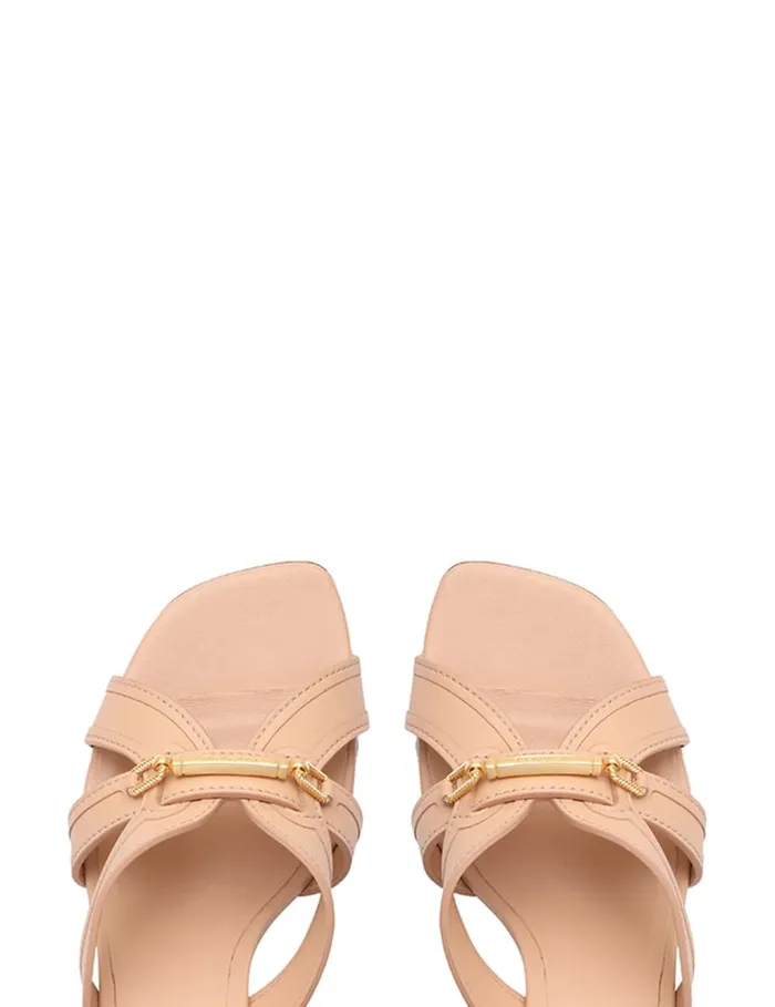 Women Heels Zimmermann Zimmermann Prisma Slide 65 Dune