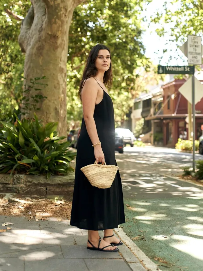 Women Ida Dress Black The UNDONE Dresses Women Ida Dress Black The UNDONE Dresses