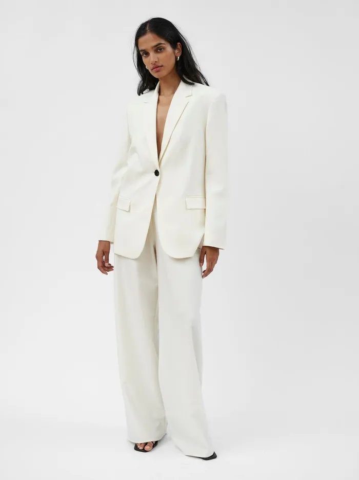 Women Irving Trouser Ivory The UNDONE Pants